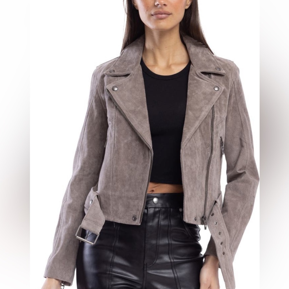 BLANK NYC suede jacket